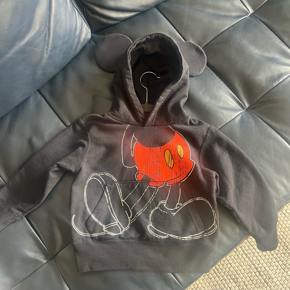 Disney Mickey Mouse cute Hoodie with mouse ears size xxs